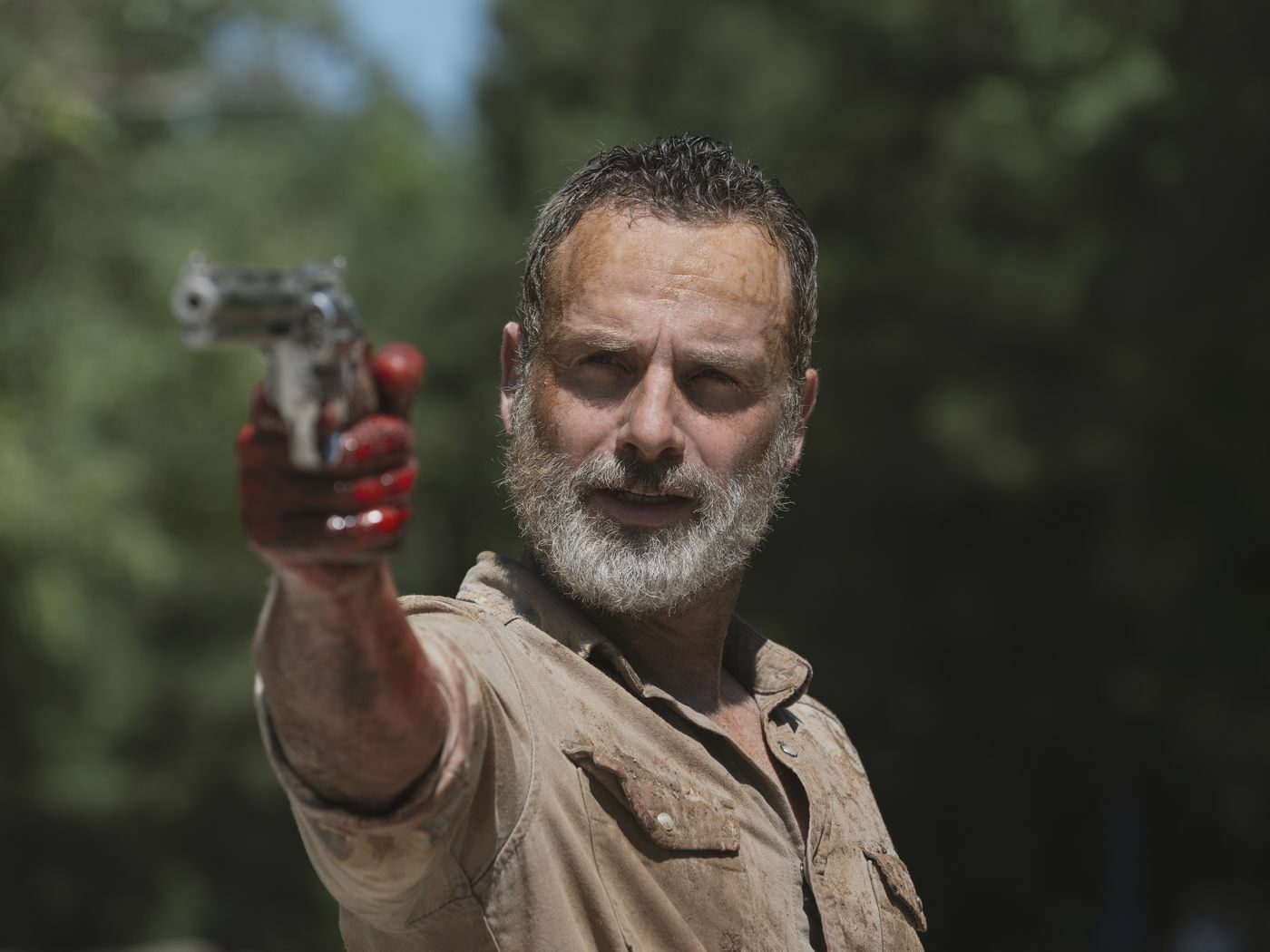 How to Play Like Rick in The Walking Dead: Saints & Sinners VR Game - (Source: AMC) rick-the-walking-dead-saints-and-sinners-vr-horror-game-8654210